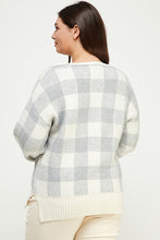 Jenna Plaid Sweater