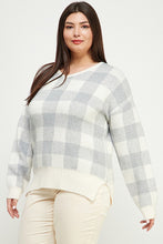 Jenna Plaid Sweater