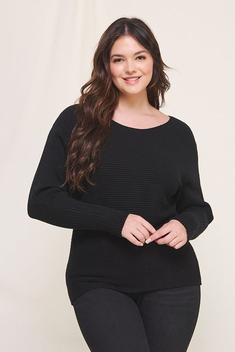 Carson Black Sweater