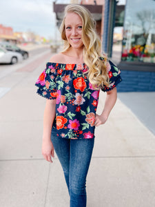 Chloe Floral Top