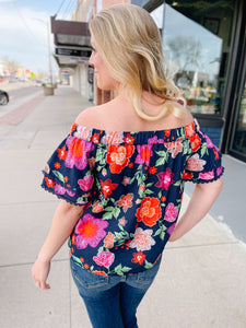 Chloe Floral Top