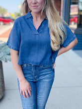 Lindsey Denim Top