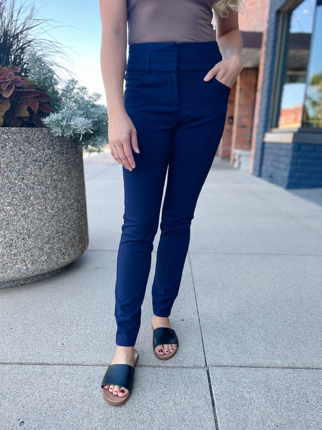 Sophie Navy Dress Pants