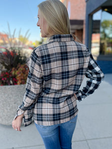 Taylor Plaid Top