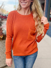 Arella Orange Sweater