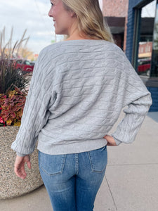 Jonie Heather Grey Sweater