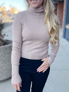 Karla Taupe Sweater