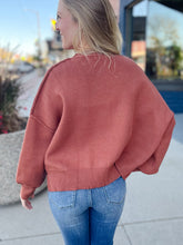 Daphne Rust Sweater