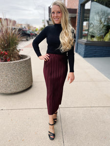 Millie Velvet Skirt