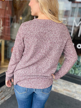 Brittany Burgundy Sweater