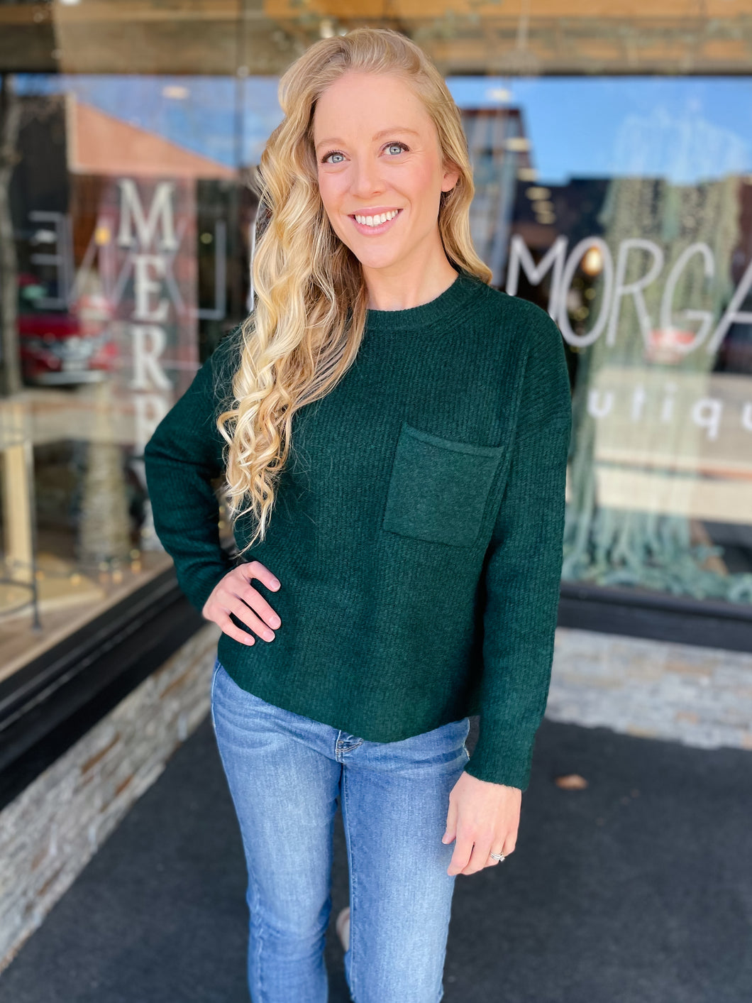 Alexis Green Sweater