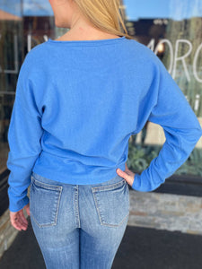 Rachel Blue Sweater