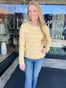 Elena Yellow Sweater