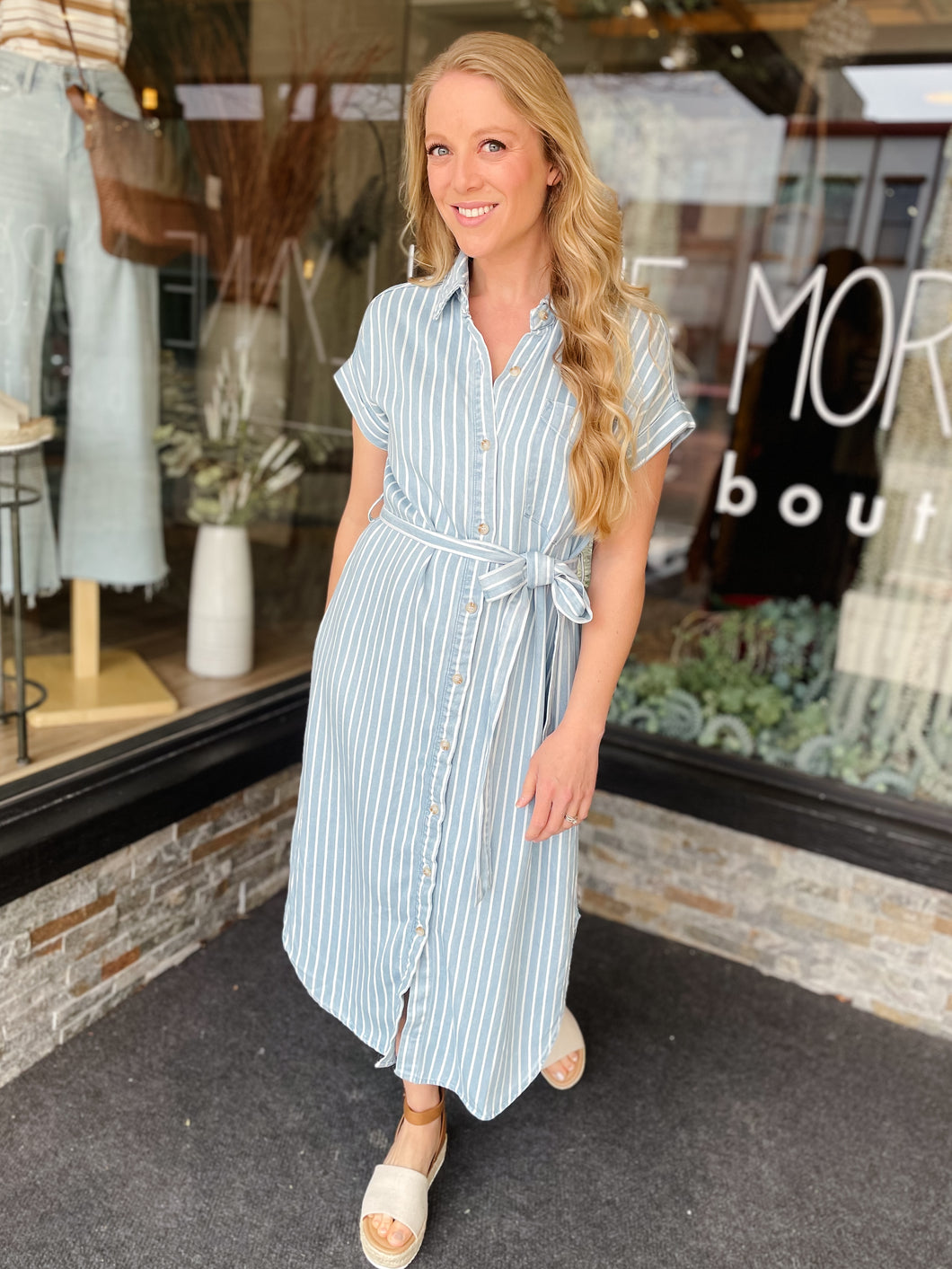 Lylah Striped Dress