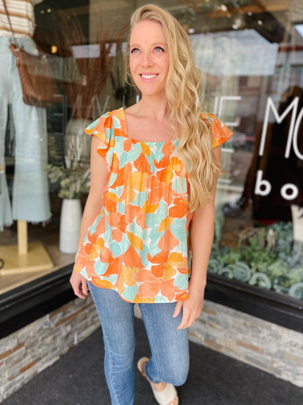 Vivien Peach Top