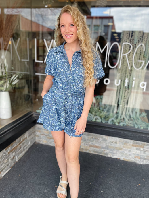 Weston Paisley Romper