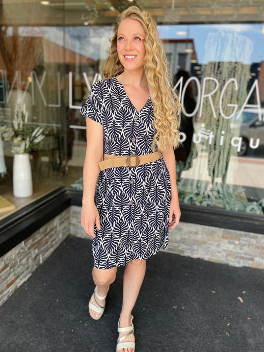 Tracie Print Dress