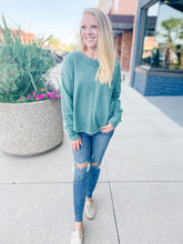 Nova Teal Green Sweater