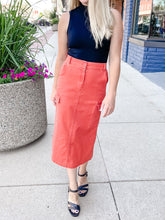 Whitley Rust Cargo Skirt