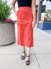 Whitley Rust Cargo Skirt