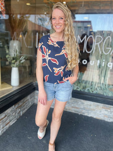 Sutton Floral Top