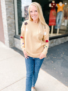 Billie Floral Sweater
