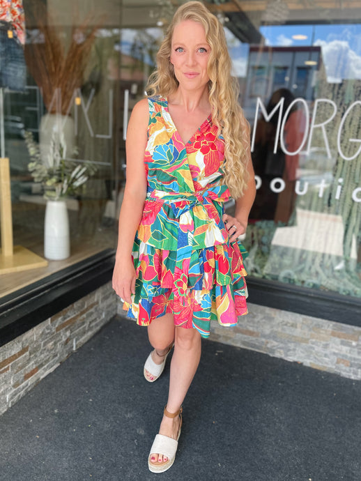 Mikela Tropical Dress
