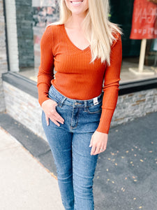 Leighton Copper Sweater