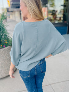 Lakelyn Teal Top