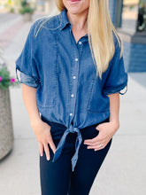 Rowan Denim Top