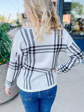 Lina Checkered Sweater