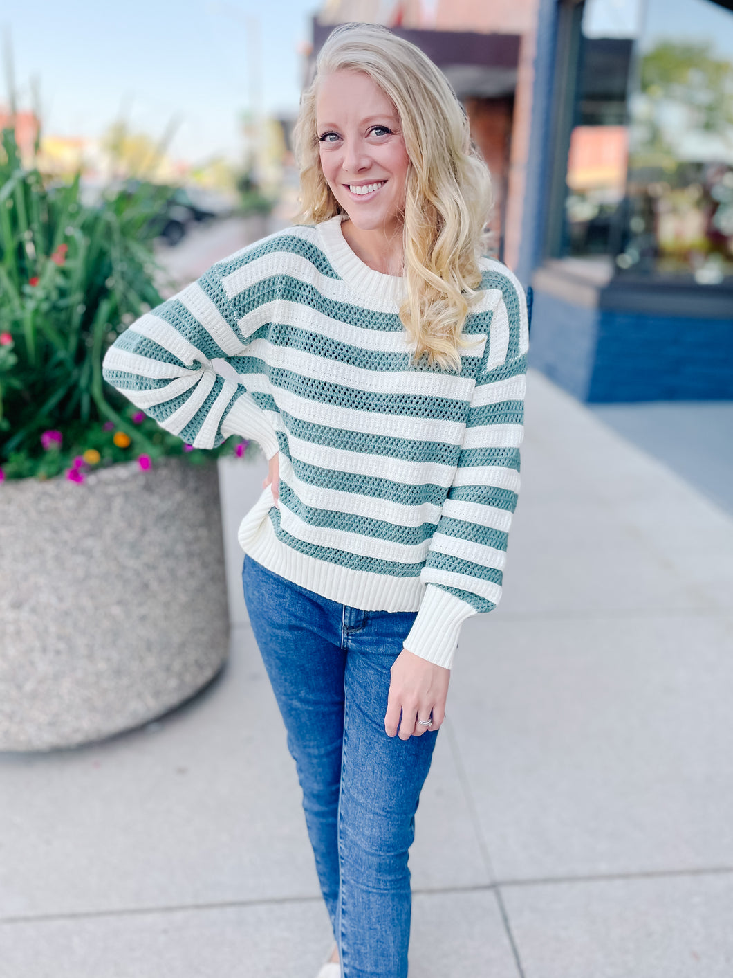Madeline Striped Sweater