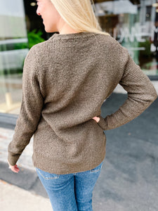 Oaklee Olive Sweater