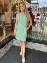 Clarissa Striped Mini Dress