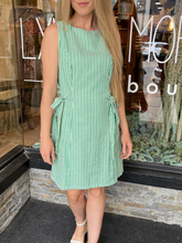 Clarissa Striped Mini Dress
