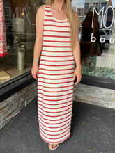 Tabitha Striped Crochet Maxi