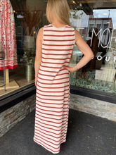 Tabitha Striped Crochet Maxi