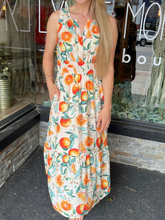 Sunshine Orange Dress