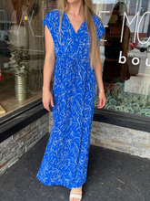 Blythe Royal Blue Print Dress