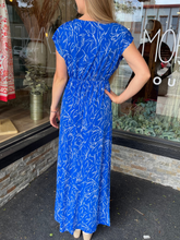 Blythe Royal Blue Print Dress