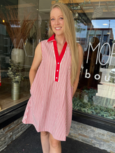 Abegail Striped Dress