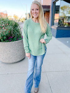 Hadlee Green Sweater