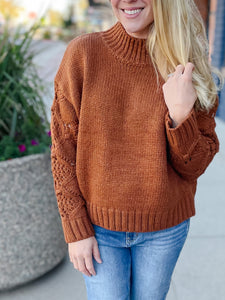 Meila Toffee Sweater