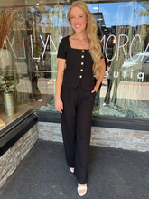 Alexandra Black Pants | SET