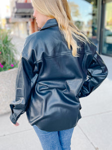 Reign Black Shacket