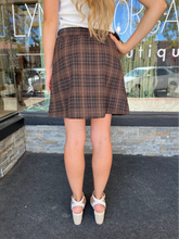 Brandi Plaid Skirt