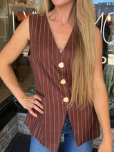 Lexie Stripe Vest