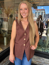 Lexie Stripe Vest