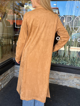 Savannah Faux Suede Duster