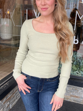 Grace Tea Green Sweater
